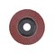 Pferd 4-1/2" x 5/8-11 Thd. POLIFAN Flap Disc - A SG STEELOX, Aluminum oxide, 80 Grit, Conical 62304 - alternate 2